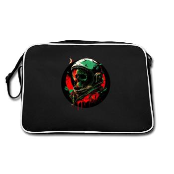 Dead astronaut - Retro Bag - black/white - Back