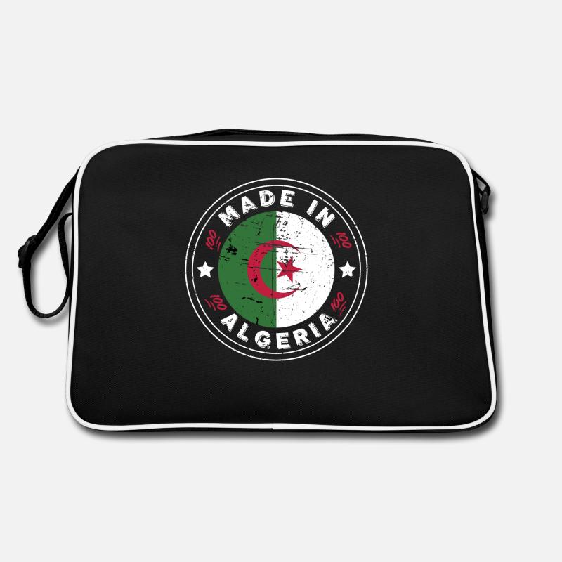 Made in Algerien - Geschenkidee Algerien Retro Tasche