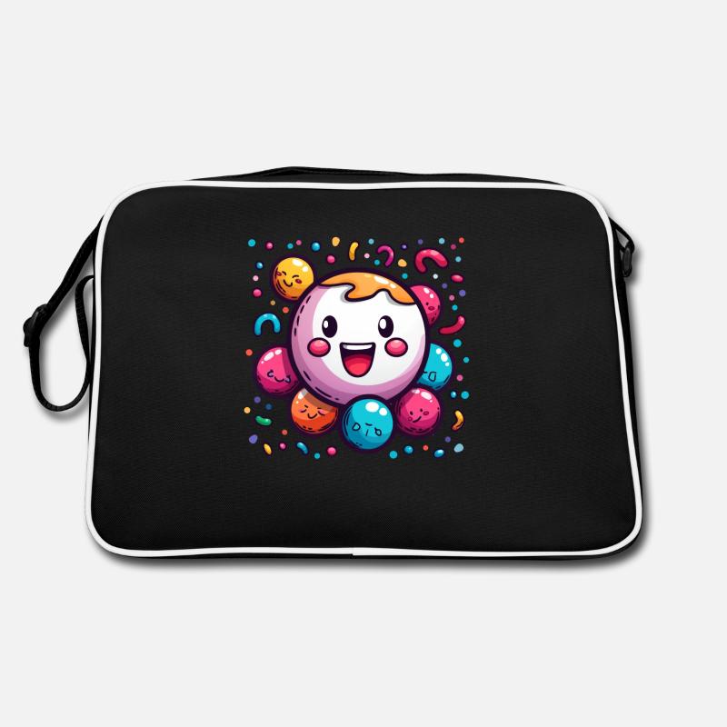 Joie de carnaval avec des confettis Sac Retro