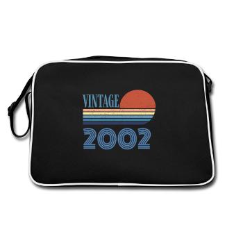 vintage 2002 - Sac Retro - noir/blanc - Dos