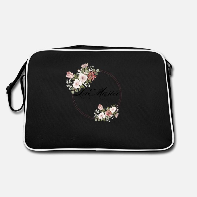 Die Blumenbraut - Junggesellinnenabschied Geschenkidee Retro Tasche