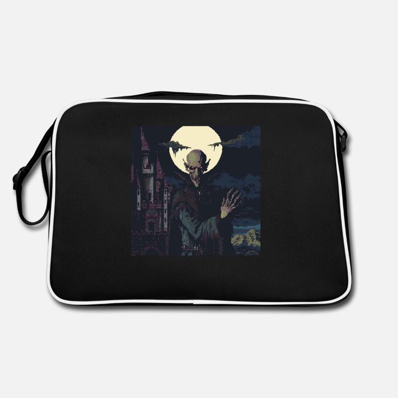 Nosferatu 16 Bit - Retro Tasche - Schwarz/Weiß
