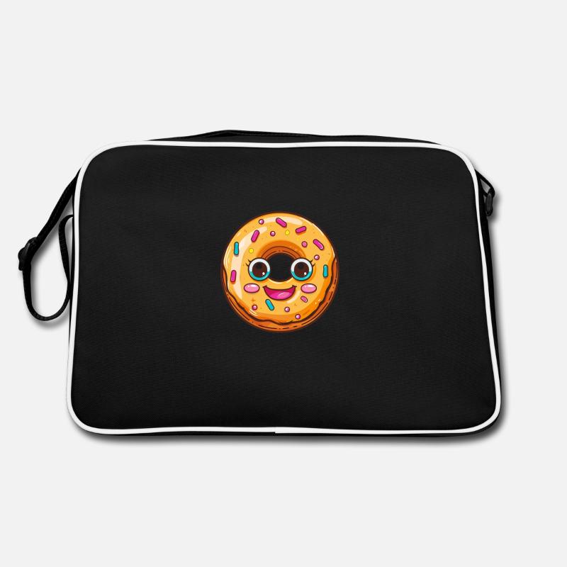 Beignet avec lunettes de soleil Sac Retro