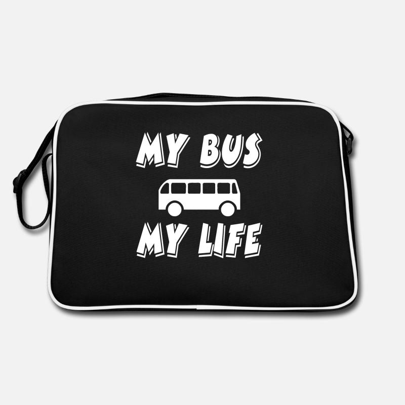 Bus - Sac Retro - noir/blanc