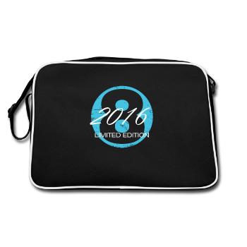 8 Years Old Limited Edition - Retro Bag - black/white - Back
