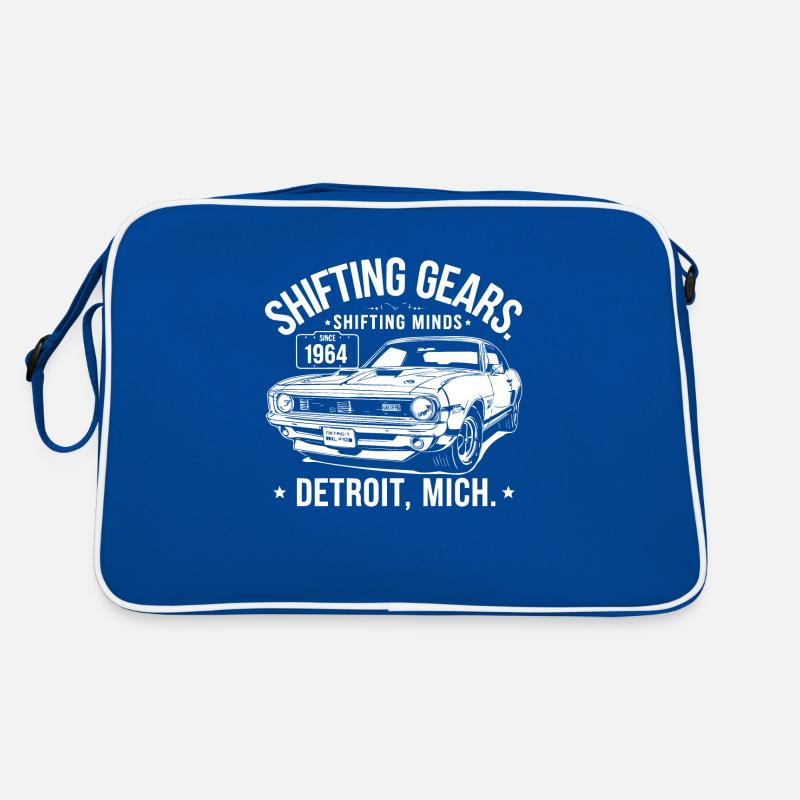 Schalten Oldtimer 2 Retro Tasche