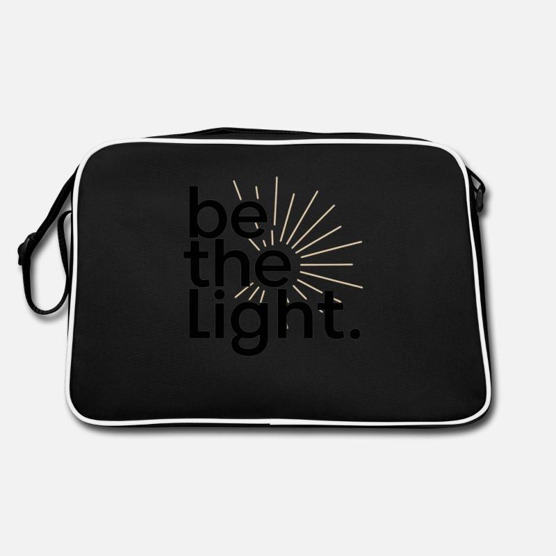 be the light Retro Tasche