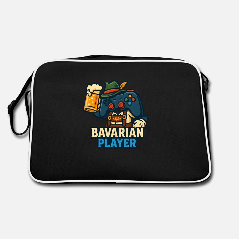bavarian player Retro Tasche