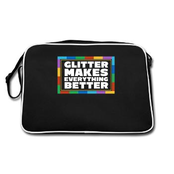 Briller - Sac Retro - noir/blanc - Dos