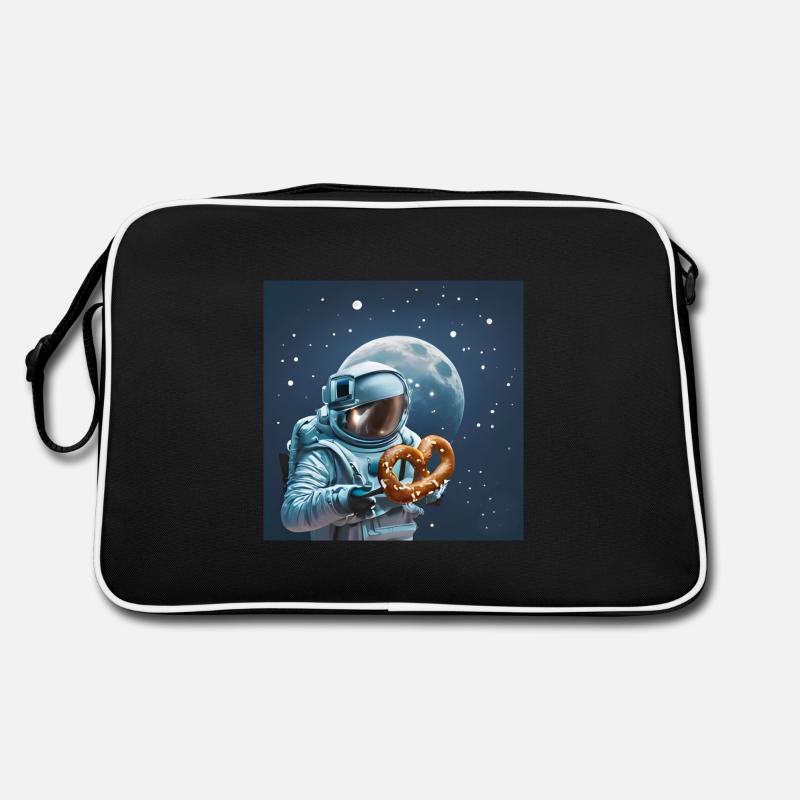 Astronaute Bretzel Sac Retro