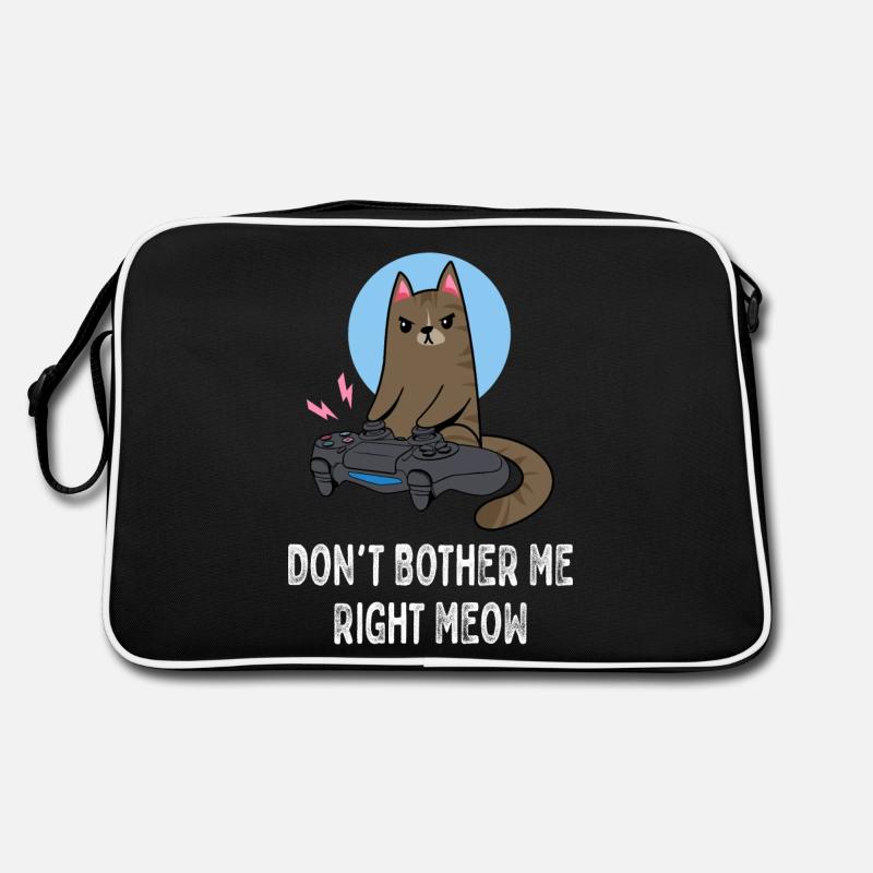 Jeux - ne me dérange pas - chat Sac Retro
