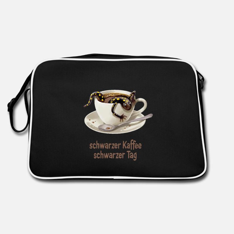 Kaffee-Salamander 1 Retro Tasche