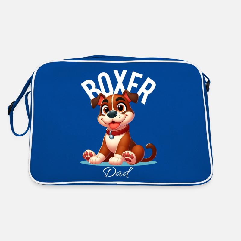 Boxer-Vater Retro Tasche