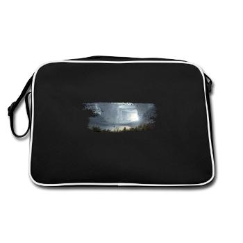 Fantasy cave - Retro Bag - black/white - Back