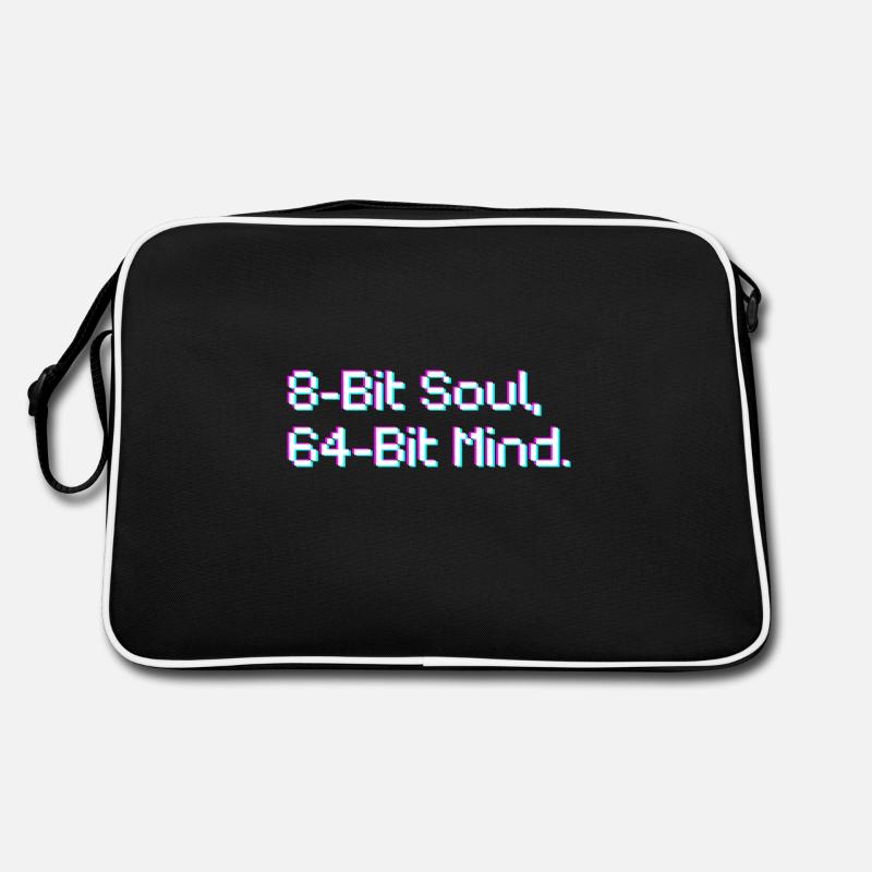 8 bits Soul, 64 bits cœur Sac Retro