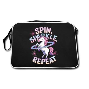Dance Hoop Unicorn Dancer Hoop - Retro Bag - black/white - Back