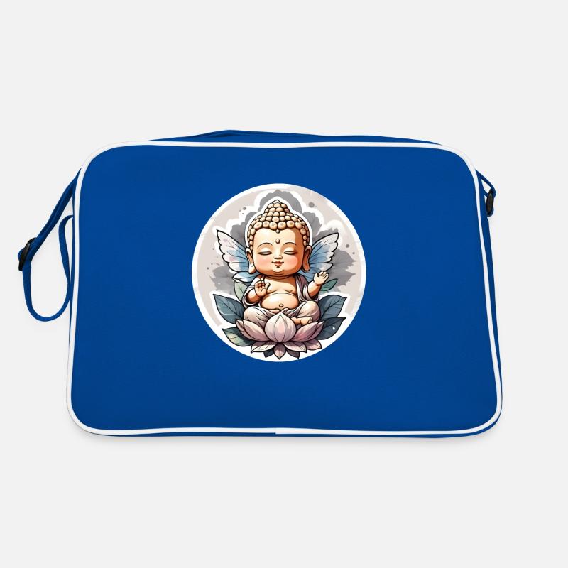 bébé Bouddha - meditation yoga relaxation Sac Retro