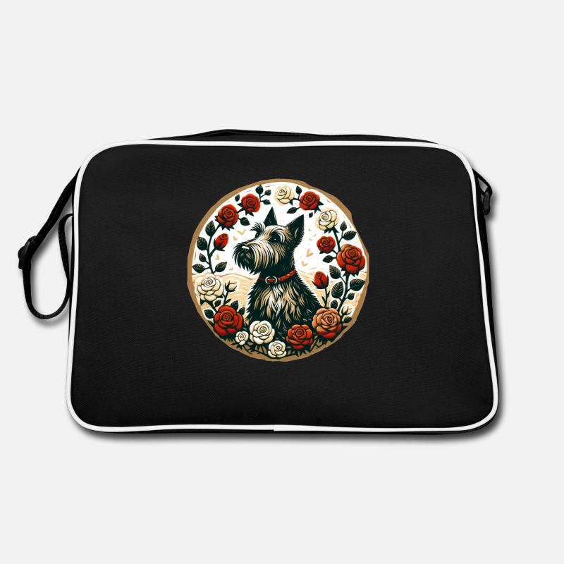 Terrier écossais Sac Retro