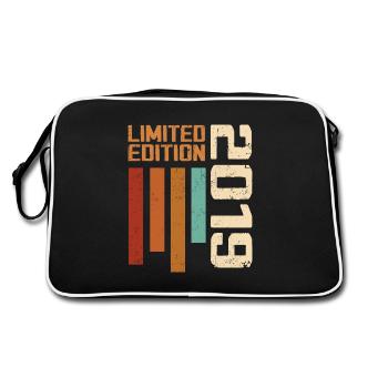 Vintage 2019 Cadeau d’anniversaire 2019 Retro 2019 - Sac Retro - noir/blanc - Dos