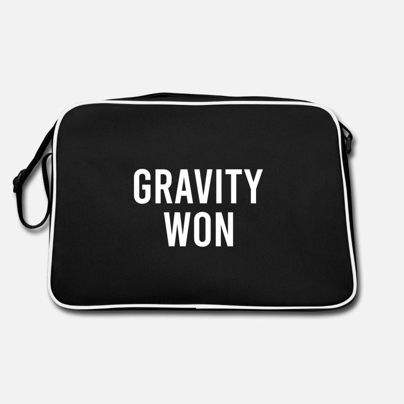 Gravity Won Gebrochener Arm Beinknochen Gelenk Gesund Werden Retro Tasche