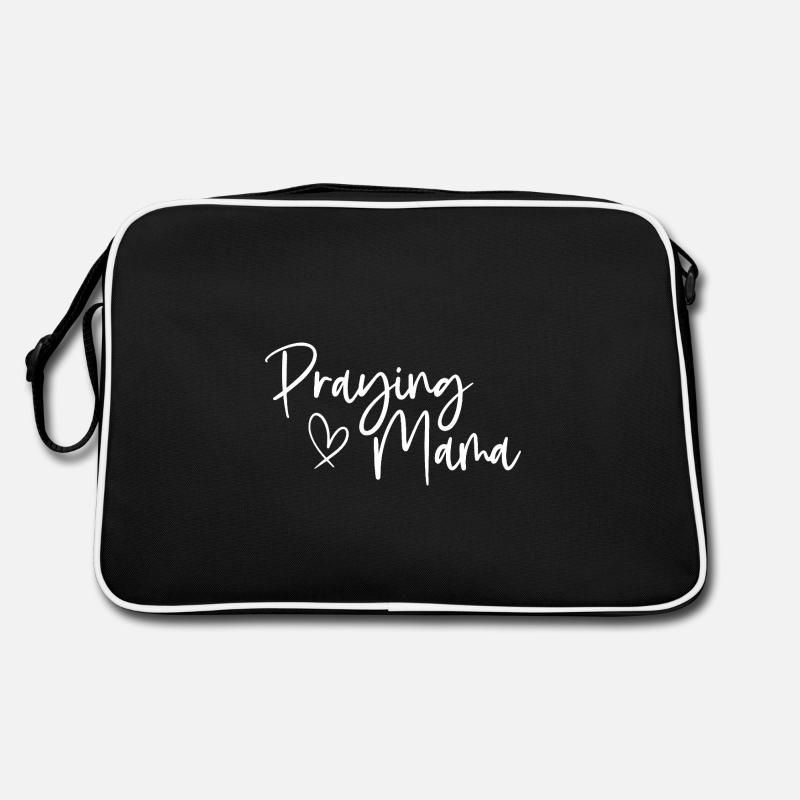 Praying Mama Heartfelt Expression for Devoted Moms Retro Bag