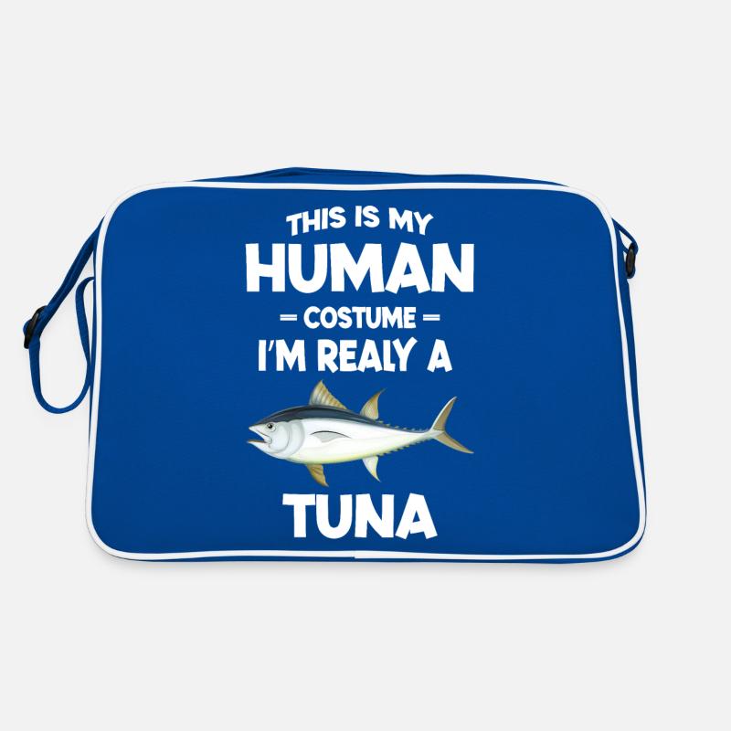 This is My Human Costume I m Really a Tuna Retro Bag