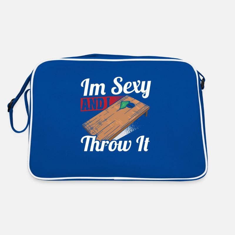 Corn Hole Sack Toss Airmail Beanbag Retro Tasche