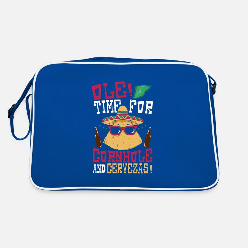 Cornhole and Cervezas Cinco de Mayo Cornhole Retro Bag