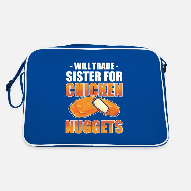 Chicken Nugget Chicken Nuggets Retro Tasche