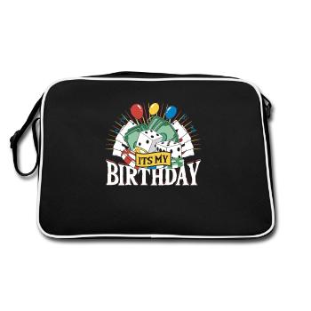 Salon de jeux Jackpot Casino Mon anniversaire Casino - Sac Retro - noir/blanc - Dos