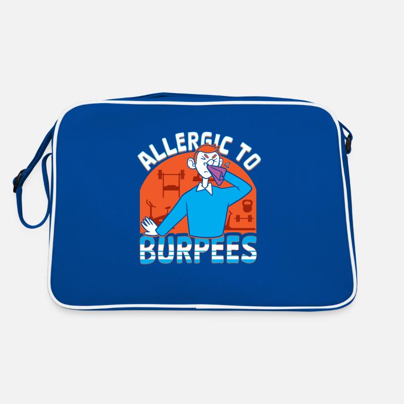 Burpees training, squat, cardio training Retro Bag