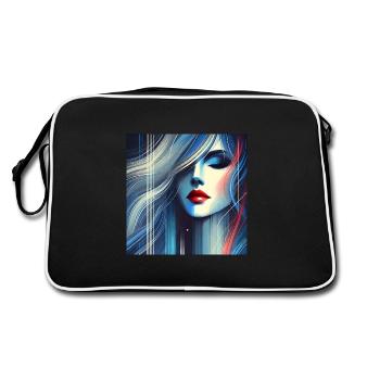 Éclipse Chromatique - Sac Retro - noir/blanc - Dos