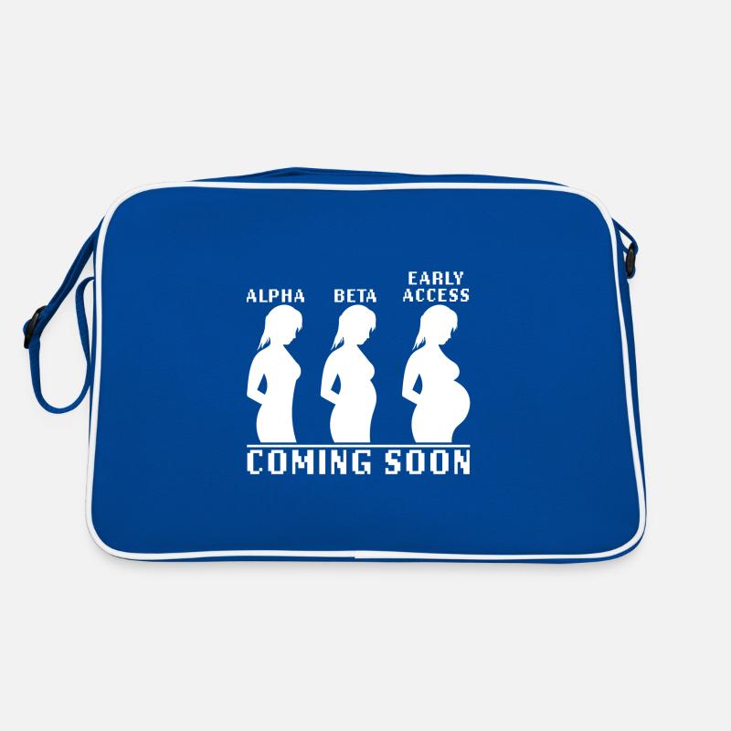 Alpha, Beta, Early Access, bientôt disponible Sac Retro