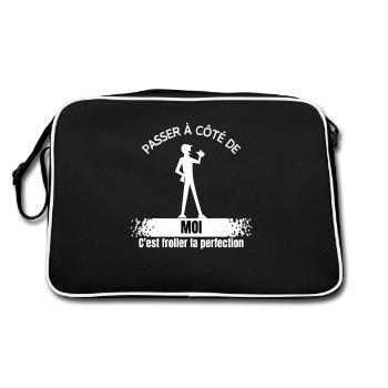 Passer à côté de moi - Sac Retro - noir/blanc - Dos