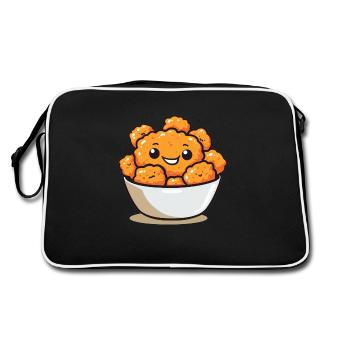 Morceaux de poulet sucré Bande dessinée - Sac Retro - noir/blanc - Dos