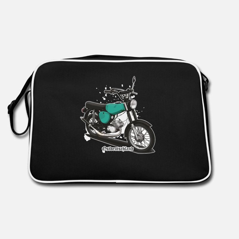 S51 (türkis) // Illustration Retro Tasche