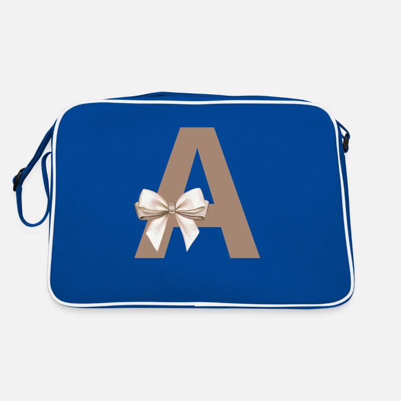 Lettre A Nœud Sac Retro