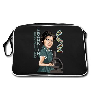 Rosalind Franklin - Sac Retro - noir/blanc - Dos