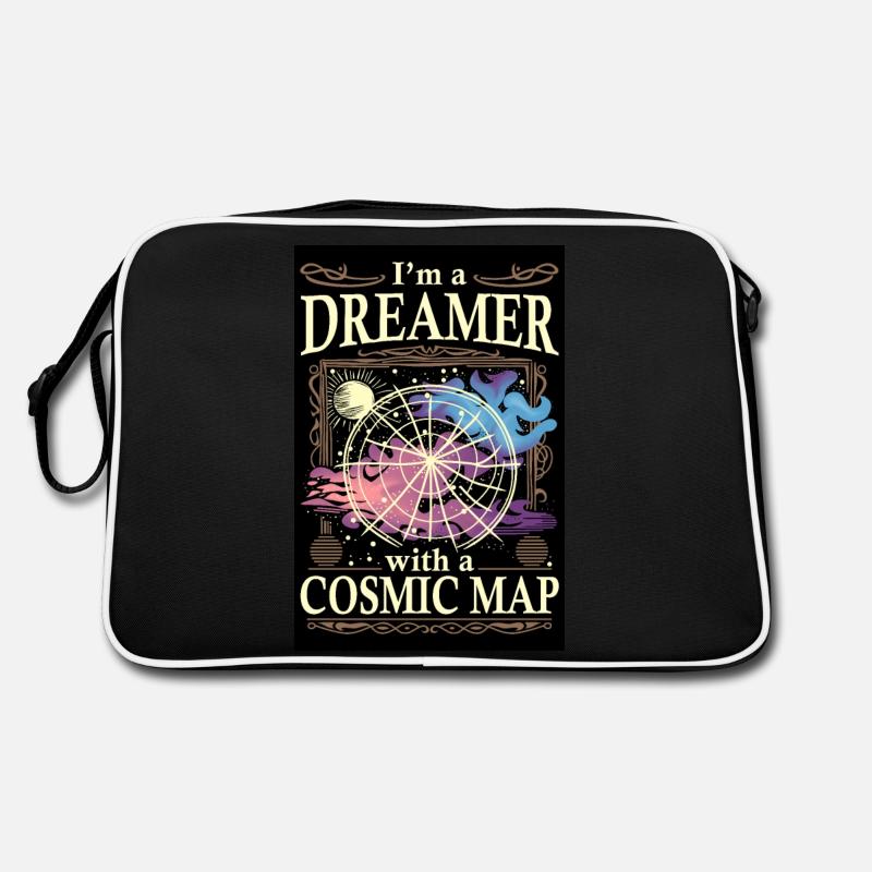 Ich bin ein Träumer Retro Tasche