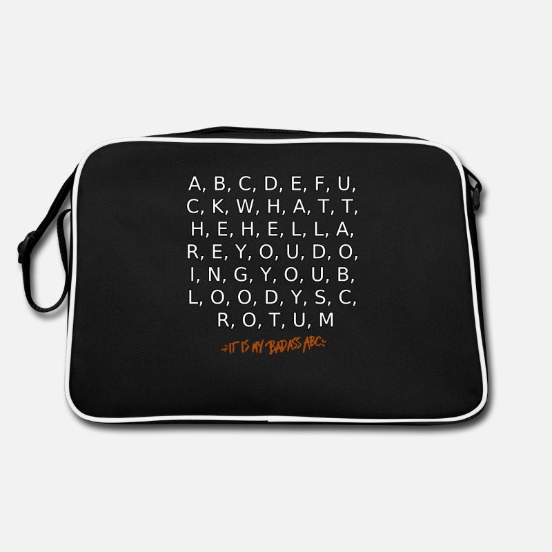 Mon abc badass Sac Retro
