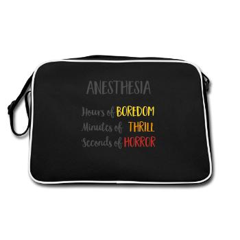 ennui frisson horreur - Sac Retro - noir/blanc - Dos