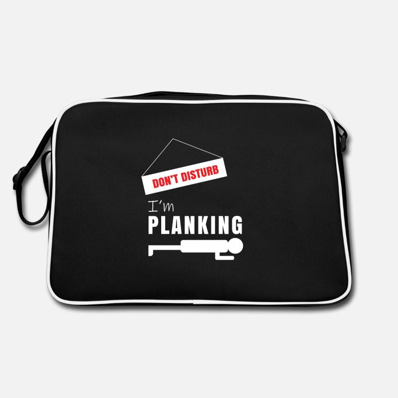 Planking - Retro Bag - black/white