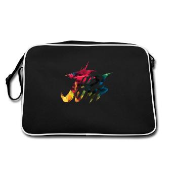 Just Jump Skydiver Just jump - Sac Retro - noir/blanc - Dos