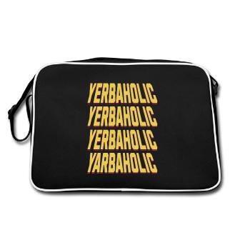 Yerbaholic Yerba Mate Argentin Pride Tea Amateur - Sac Retro - noir/blanc - Dos