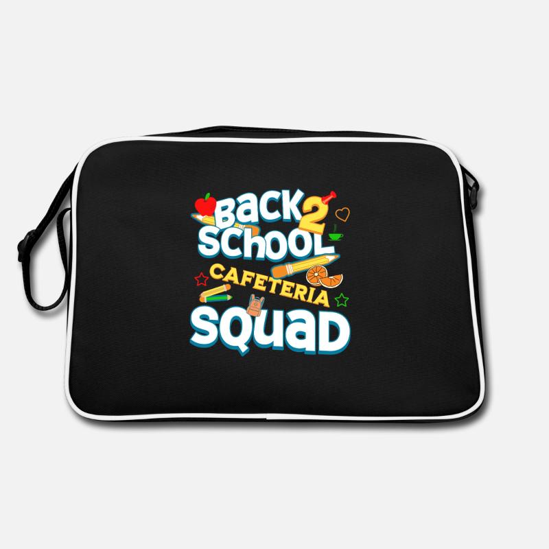 Back To School Cafeteria Squad Proud Lunch Lady Retro Bag