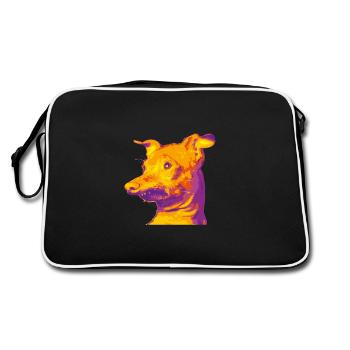 My Tuna Dog - Sac Retro - noir/blanc - Dos