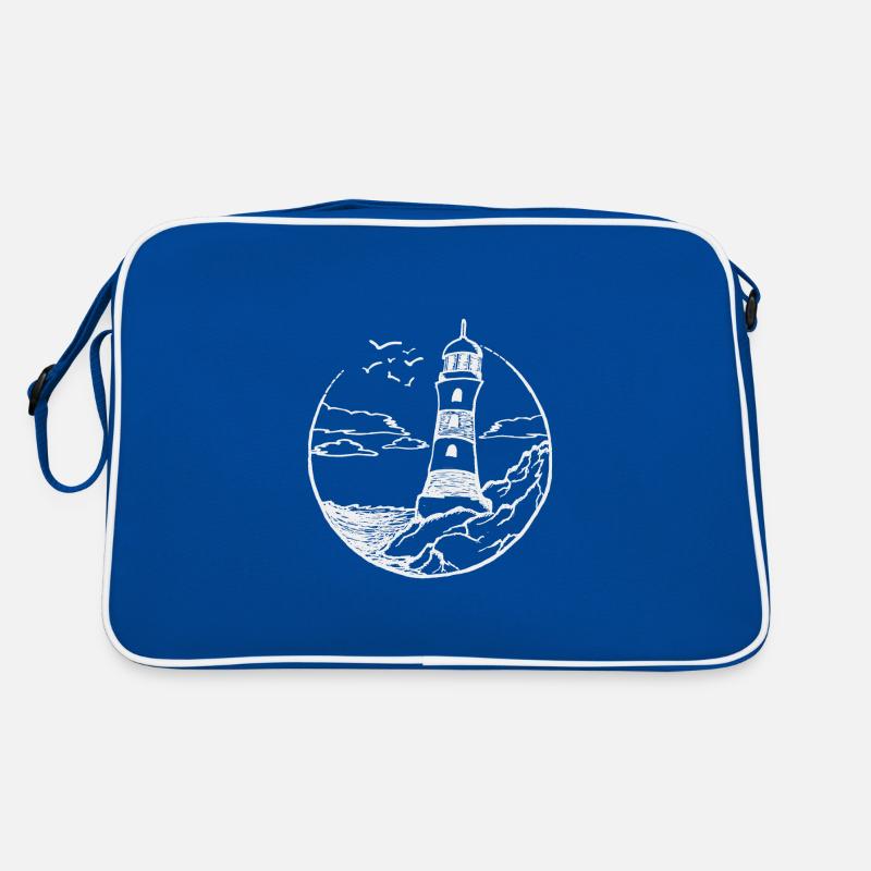 Lighthouse/Leuchtturm Retro Tasche