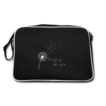 Enjoy Life Dandelion Dandelion Ease - Retro Bag - black/white - Back
