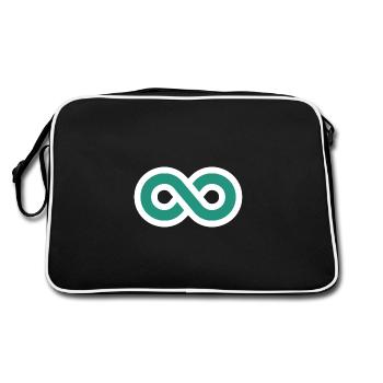 Infinite Icon - Retro Bag - black/white - Back