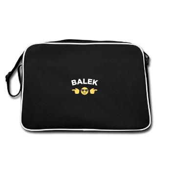 Balek ! - Sac Retro - noir/blanc - Dos